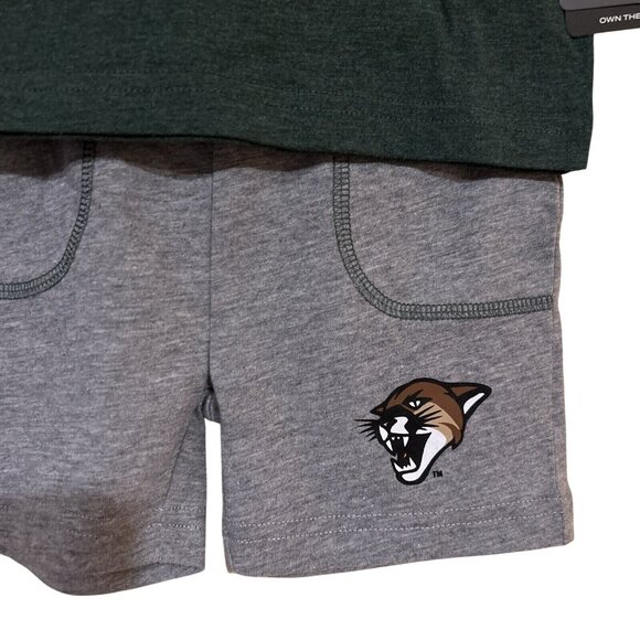 NEW Vermont Catamounts Colosseum Outfit Set Shirt Shorts Infant 6-12 MO - Picture 3 of 6